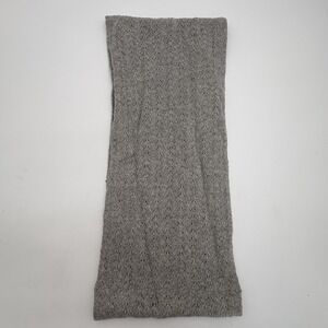 Celeste Scarf Womens One Size Gray Wool Cashmere Cowl Neck Warmer Fall Winter